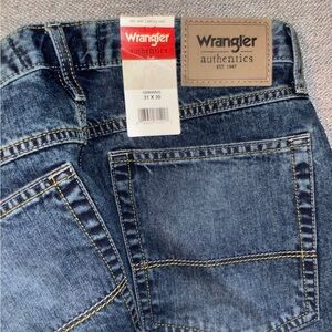 Wrangler Authentic Dark Blue Jeans